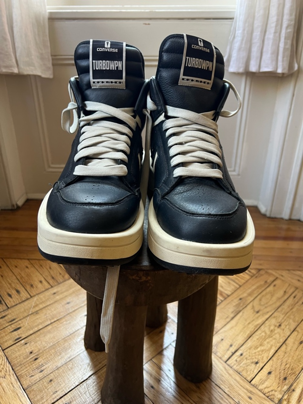 Converse x Rick Owens DRKSHDW TURBOWPN